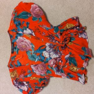 Beachy Wrap Crop Top